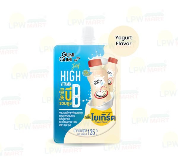 GUMI GUMI Jelly High Vitamin B Yogurt Flavor 135g