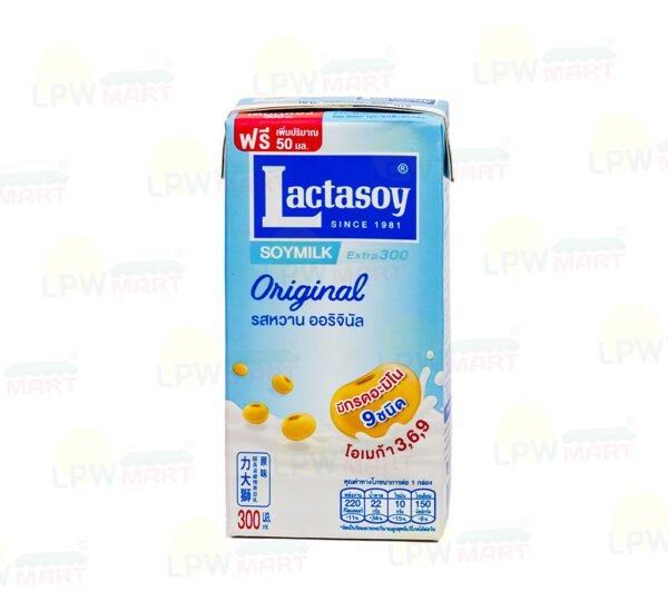 Lactasoy Original Uht Soymilk 300ML