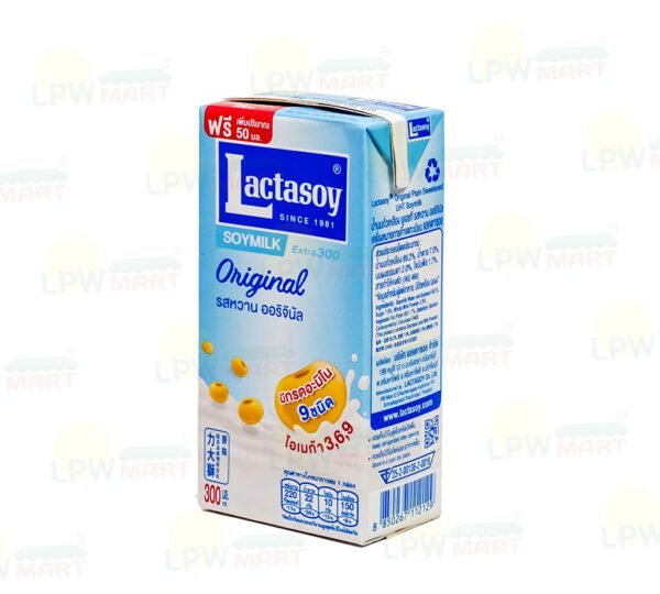Lactasoy Original Uht Soymilk 300ML - Image 3